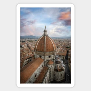 The Duomo in Florence, Italy, the Cathedral of Santa Maria del Fiore Sticker